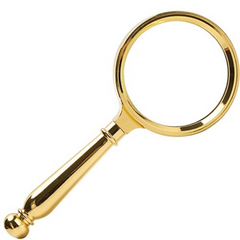 Full Metal 10X Magnifier Reading Magnifying Glass