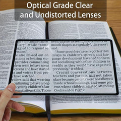 Large Sheet Magnifier 3X 300 Page Reading Magnifier