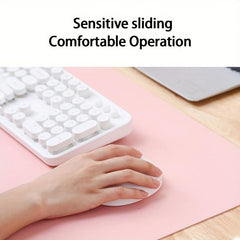 Large PU Leather Waterproof Mouse Pad for Gaming