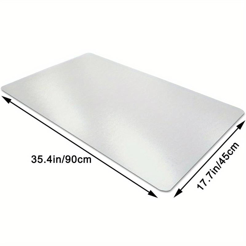 Clear Desk Pad Heat Resistant Waterproof PVC Durable Desk Protect Mat