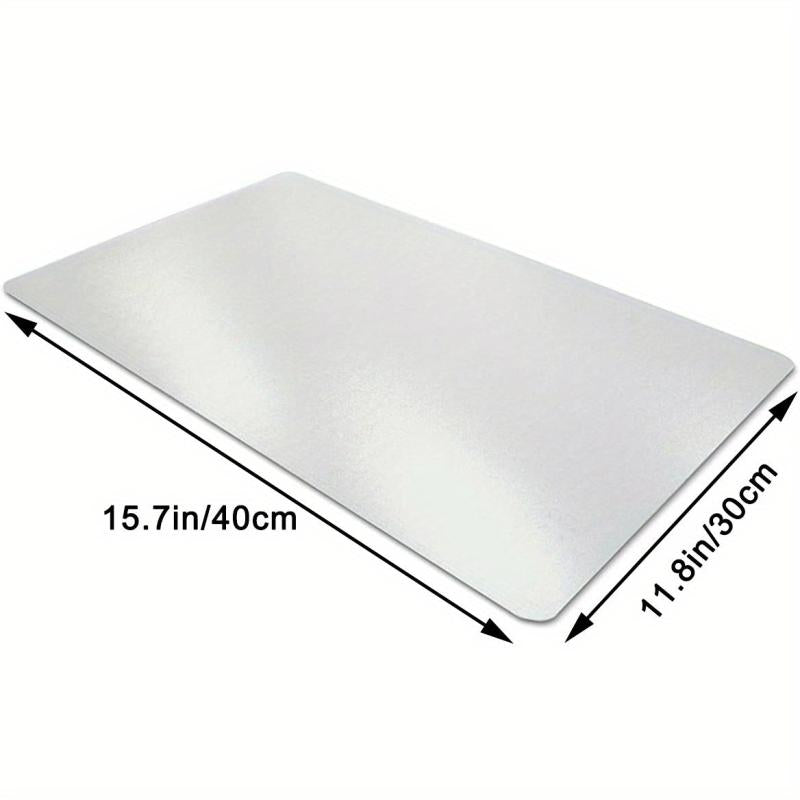 Clear Desk Pad Heat Resistant Waterproof PVC Durable Desk Protect Mat