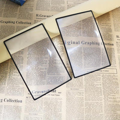 1pc 3X 300 Page Magnifying Lens Magnifiers Low Vision Aids