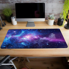 Starry Sky Gaming Desk Mat Keyboard Pad Large Computer Table Surface
