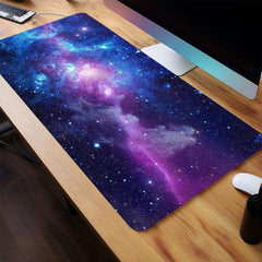 Starry Sky Gaming Desk Mat Keyboard Pad Large Computer Table Surface
