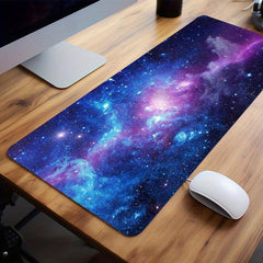 Starry Sky Gaming Desk Mat Keyboard Pad Large Computer Table Surface