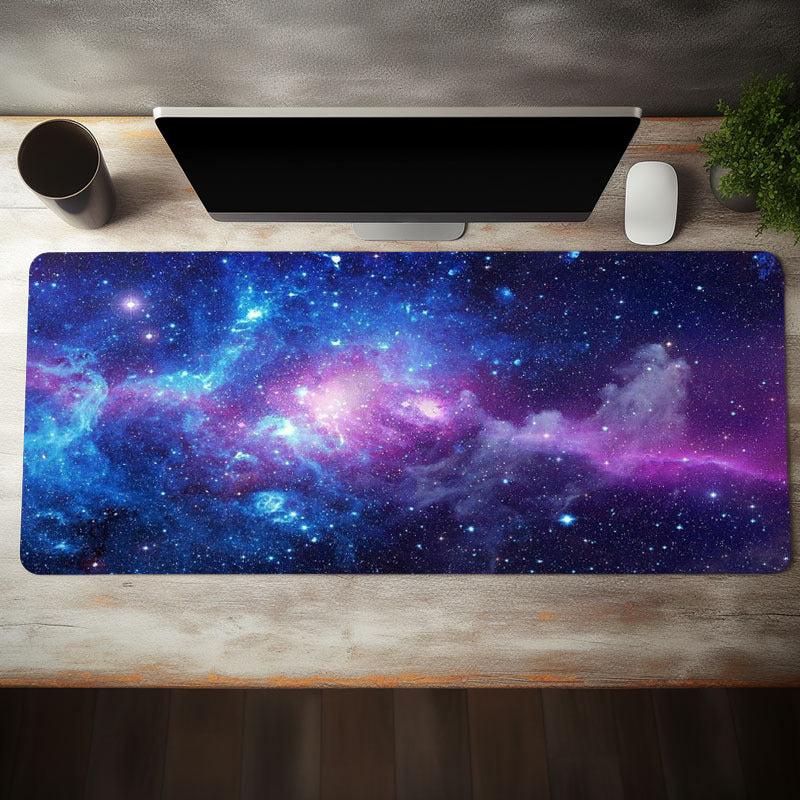 Starry Sky Gaming Desk Mat Keyboard Pad Large Computer Table Surface