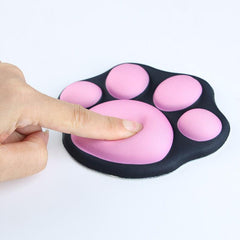 Cat Paw Mouse Pad Silicone Skin Cartoon Computer Wrist Support