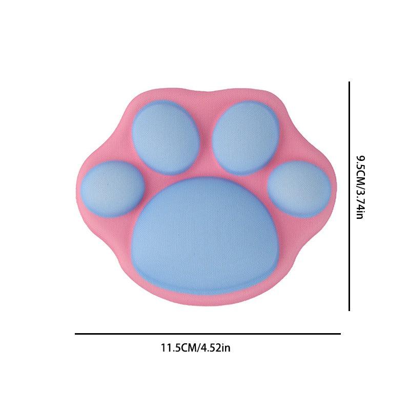 Cat Paw Mouse Pad Silicone Skin Cartoon Computer Wrist Support