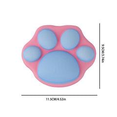Cat Paw Mouse Pad Silicone Skin Cartoon Computer Wrist Support