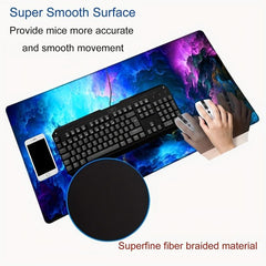 Large Gaming Mouse Pad Waterproof Non Slip Desk Mat for Home Office
