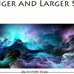 Large Gaming Mouse Pad Waterproof Non Slip Desk Mat for Home Office
