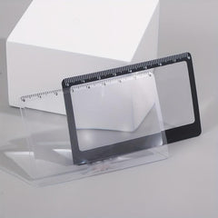 Credit Card Size Magnifier 8.5x Magnification Fresnel Lens