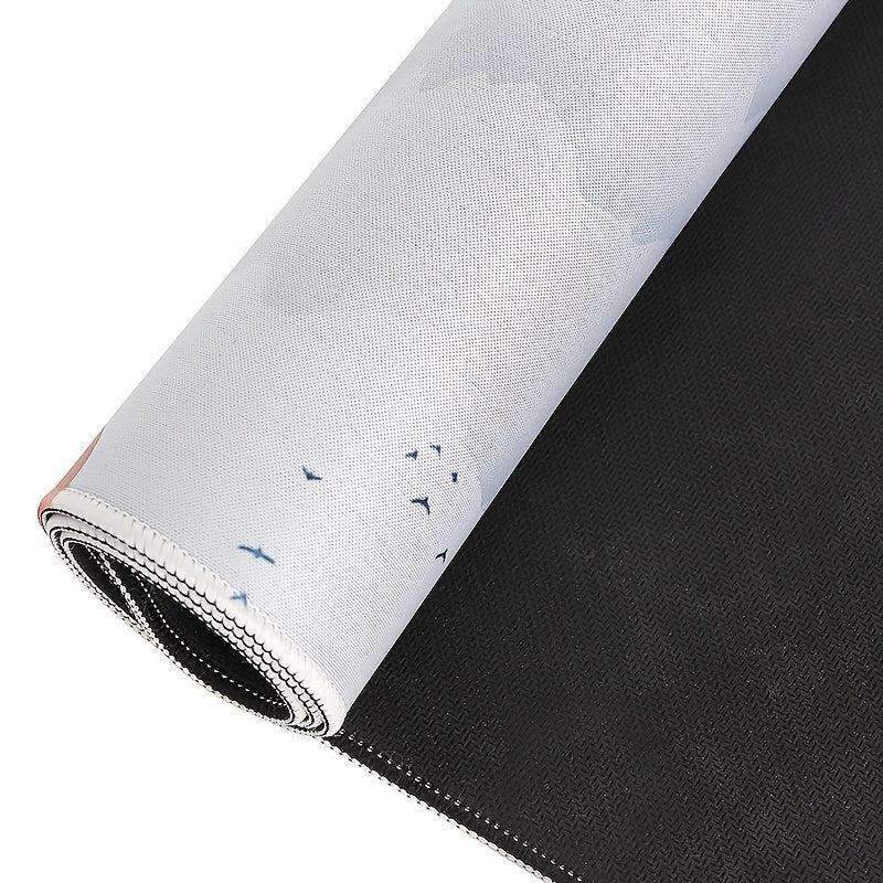 Large Landscape Pattern E-sports Mouse Pad Thick Stitched Edge Anti-slip Mat