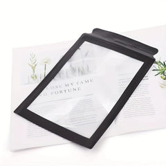 Portable A4 Reading Magnifying Glass, 3X Magnification