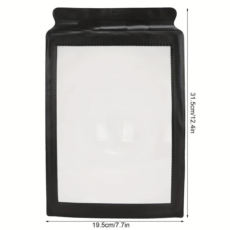 Portable A4 Reading Magnifying Glass, 3X Magnification
