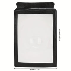 Portable A4 Reading Magnifying Glass, 3X Magnification