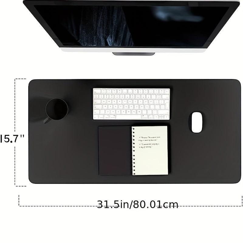 Non Slip Desk Pad Mouse Pad Waterproof PVC Leather Desk Table Protector