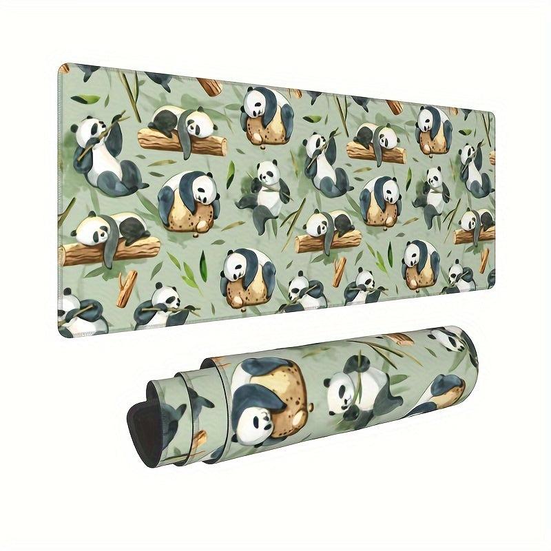 Panda Desk Mat Non Slip Mousepad