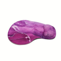 Purple Marble Mouse Wrist Pad for Office Mouse Pad