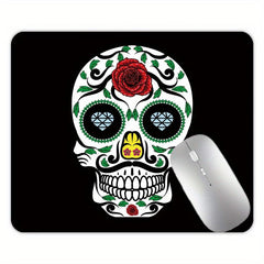 Skull Mousepad Anti skid Washable for Office Games
