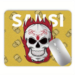 Skull Mousepad Anti skid Washable for Office Games