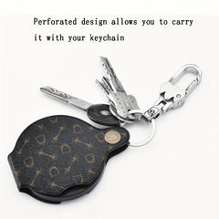 15x High Magnification Portable Leather Case Magnifying Glass