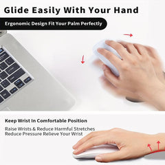 Silicone Mouse Wrist Pad for Comfortable Mouse Hand Support