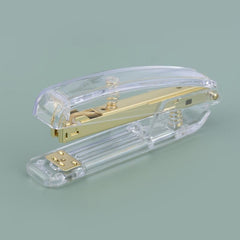 Transparent Golden Office Binding Stapler
