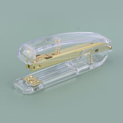 Transparent Golden Office Binding Stapler