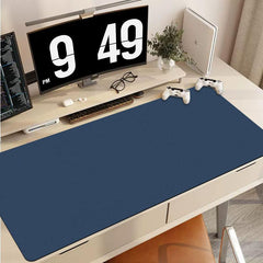 Large Faux Leather Desk Mat Waterproof Computer Keyboard Mat
