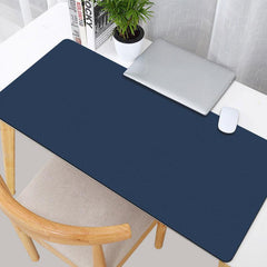 Large Faux Leather Desk Mat Waterproof Computer Keyboard Mat
