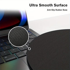 Tropical Plant Geometric Graphic Wrist Rubber Mouse Pad for Laptop