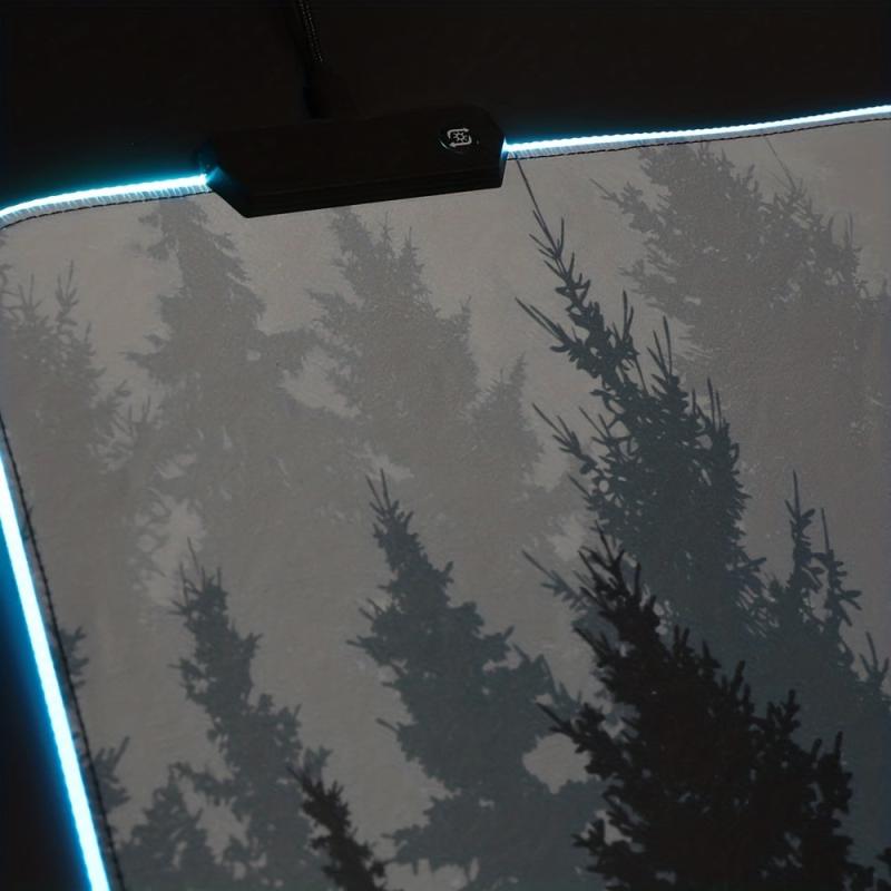 RGB Gaming Mouse Pad 12 Lighting Modes XL Extended Desk Mat