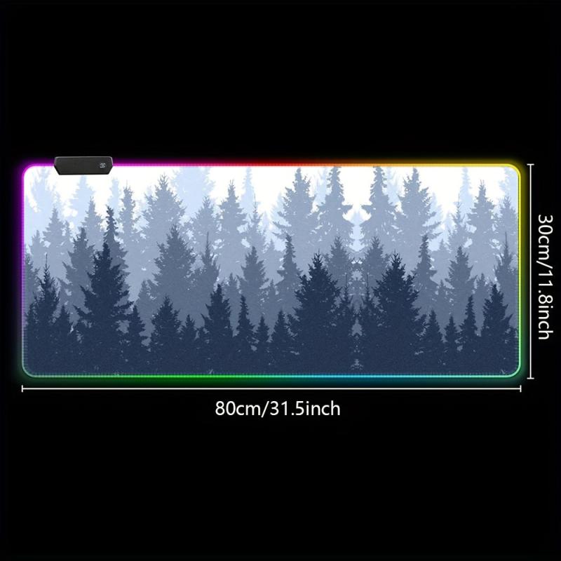 RGB Gaming Mouse Pad 12 Lighting Modes XL Extended Desk Mat