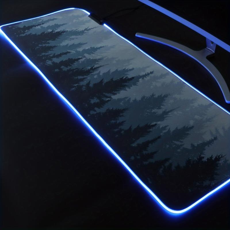 RGB Gaming Mouse Pad 12 Lighting Modes XL Extended Desk Mat
