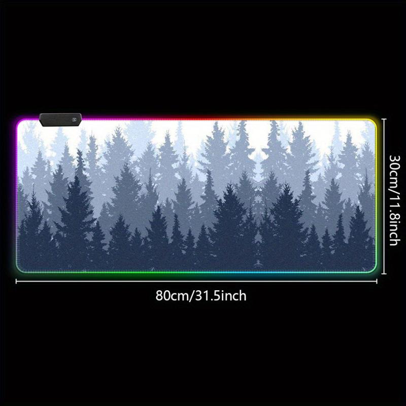 RGB Gaming Mouse Pad 12 Lighting Modes XL Extended Desk Mat
