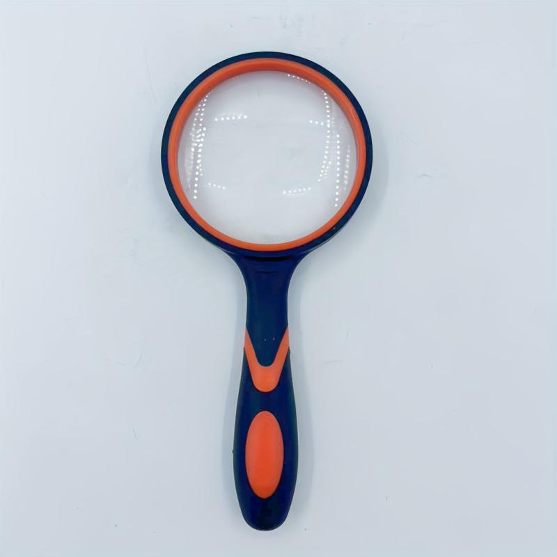 10X Handheld Magnifying Glass 75mm Shatterproof Reading Magnifier