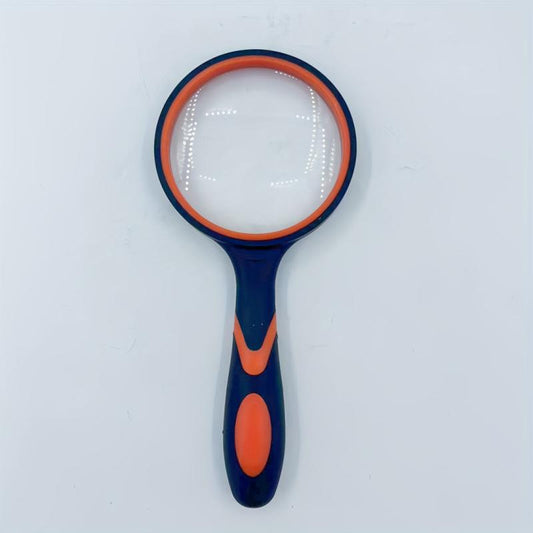10X Handheld Magnifying Glass 75mm Shatterproof Reading Magnifier