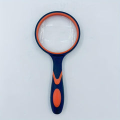10X Handheld Magnifying Glass 75mm Shatterproof Reading Magnifier