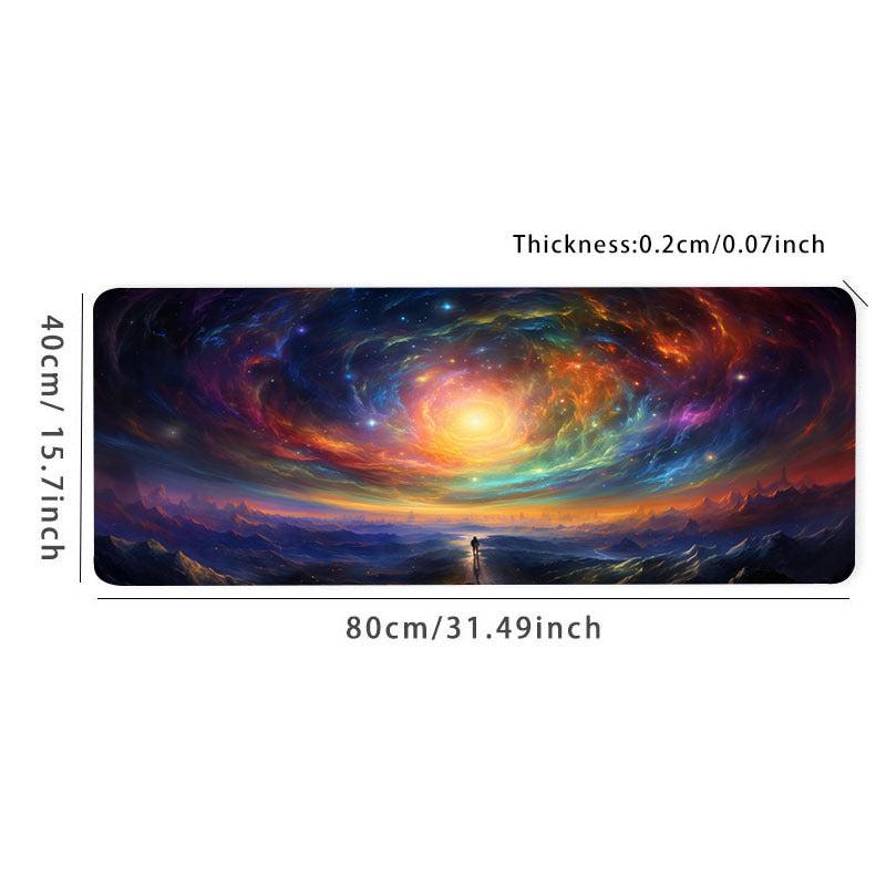 Night Starry Sky Mousepad Space Computer Keyboard Pad Office Desk Mat