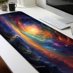 Night Starry Sky Mousepad Space Computer Keyboard Pad Office Desk Mat