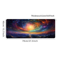 Night Starry Sky Mousepad Space Computer Keyboard Pad Office Desk Mat