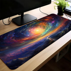 Night Starry Sky Mousepad Space Computer Keyboard Pad Office Desk Mat