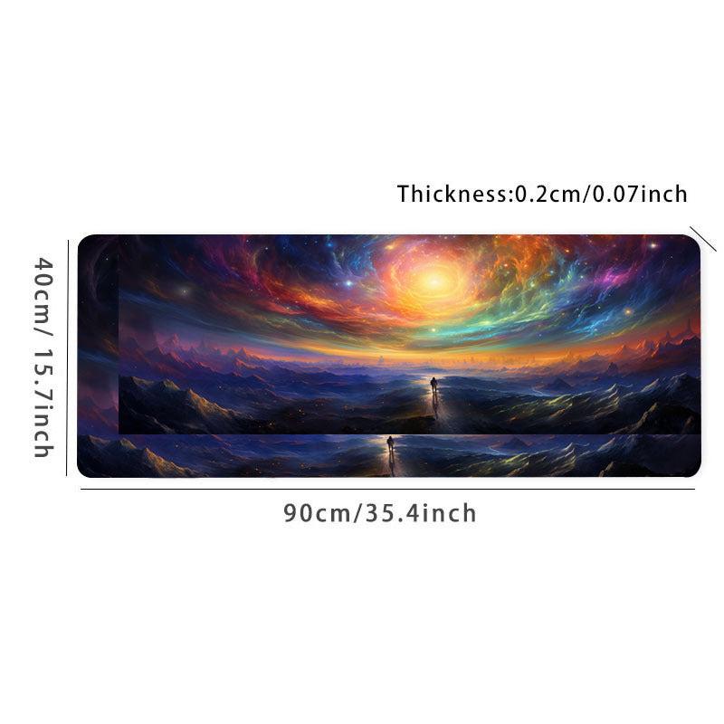 Night Starry Sky Mousepad Space Computer Keyboard Pad Office Desk Mat