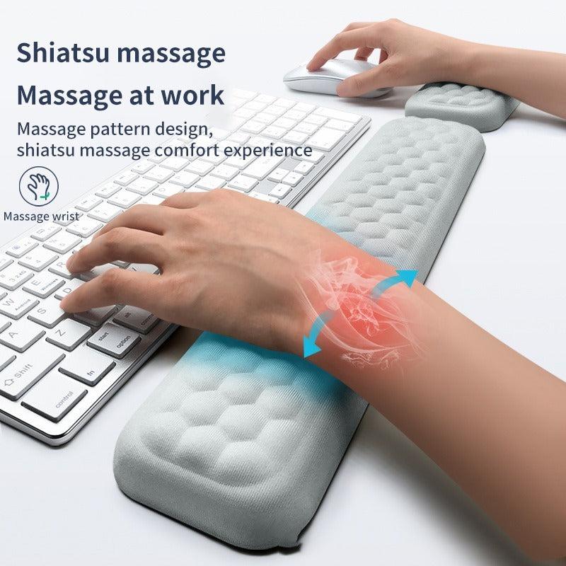 Wrist Protection Rest Pad with Massage Texture for PC Gaming Laptop