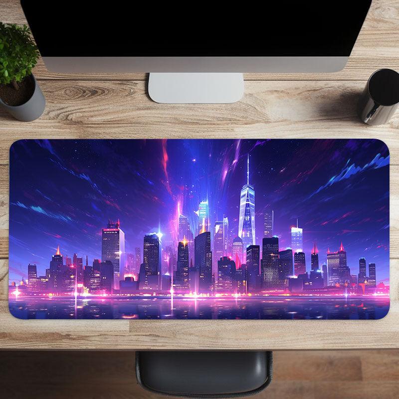 High Rise City Large Mousepad Computer HD Keyboard Pad Mouse Mat Desk Mats