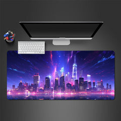 High Rise City Large Mousepad Computer HD Keyboard Pad Mouse Mat Desk Mats