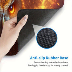 Golden Owl Extended Big Mouse Pad Large Gaming Mouse Pad Desk Pad