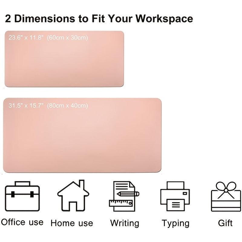 Desk Pad Mouse Pad Non Slip Waterproof Office Desk Mat