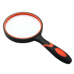 Rubber Drop Resistant Magnifying Glass